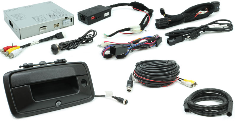 Rostra Backup Camera Kit G For 2014-15 Sierra w/Utility Bed 5th Wheel Camper