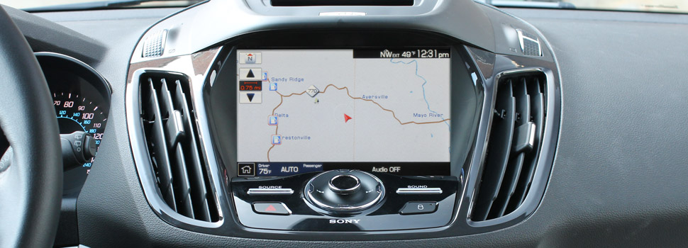 Factory navigation added to 2013 Ford Edge