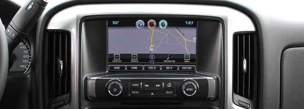 2014 Chevrolet Silverado and GMC Sierra Navigation GPS