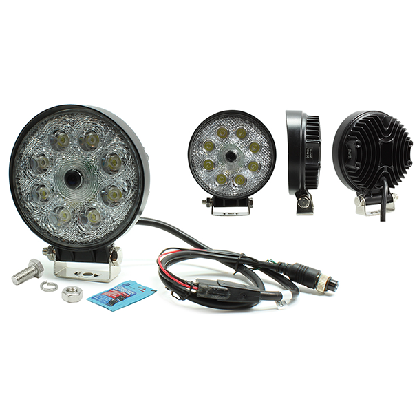 Heavy Duty Round Work Light Camera
