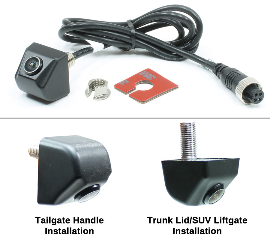Heavy Duty Wedge Mount Camera