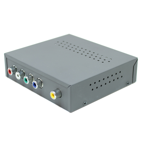 4-Channel Video Switcher with Quad View