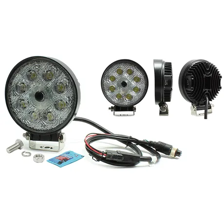 Heavy Duty Round Work Light Camera