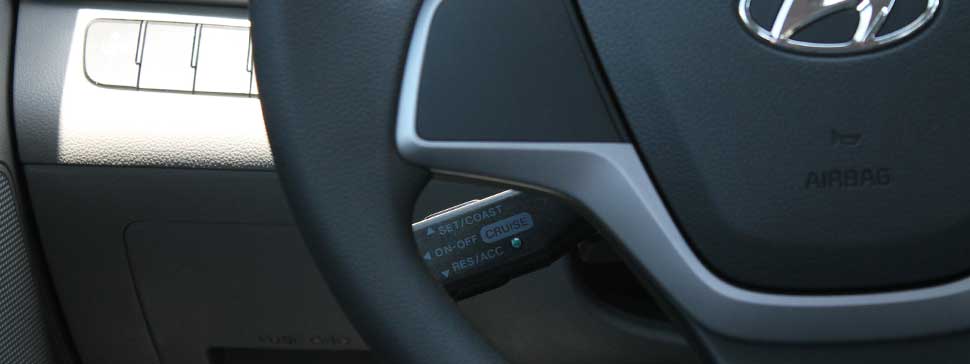 Add-on cruise control for 2017-2020 Hyundai Elantra installed