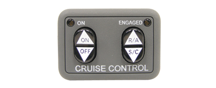 250-3592 Universal Dash Mount Switch With Engaged LED