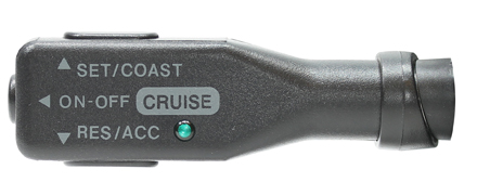 Rostra cruise control 250-9609 includes a left-hand mount control switch with LED On/Off light