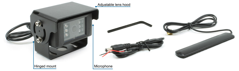 250-8153 wireless camera with antenna from Rostra