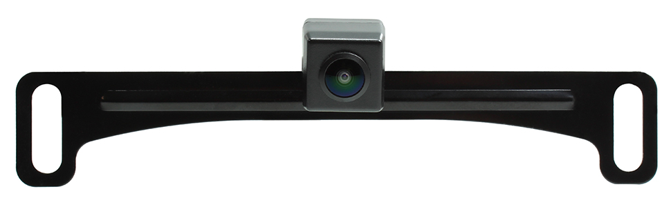 An image showing the body of the Rostra 250-8181 license plate mountable backup camera