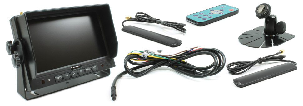 Rostra wireless monitor for backup camera system