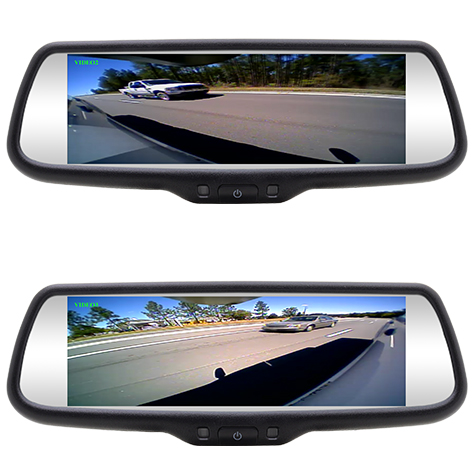 Car Rearview Mirror, Compatible with Car Backup Camera, Durable 7Inch Car  Displa