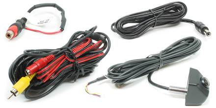 Rostra 250-8407-W Dodge/Jeep CMOS color camera with OE touch screen interface harness