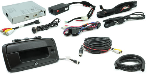 Rostra 250-8425-LC Chevrolet and GMC Silverado and Sierra tailgate camera system