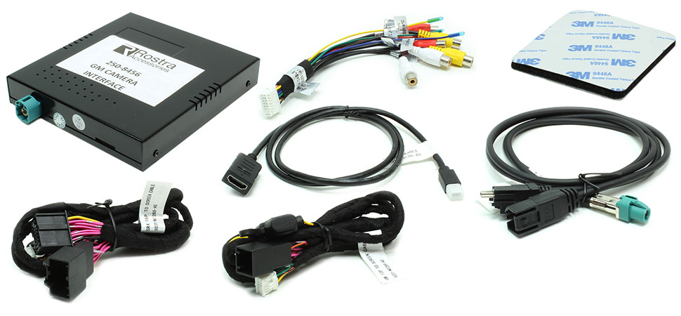 Video interface system for Chevrolet vehicles with factory 8-inch LCD screen