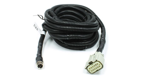 2015-2022* Ford F-150 with Manually-Lowering Tailgate Backup Camera Relocation Interface Harness with OE-Style 4-Pin Connector