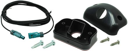 RAM Truck 1500 360 Degree Surround View Camera Relocation Housing and 14.5-Foot LVDS Extension Harness