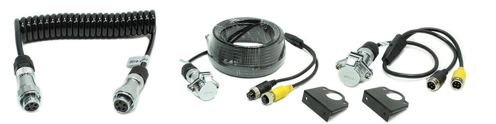 Rostra's 250-8722-KIT trailer camera connectivity kit allows installers to connect two cameras mounted on their trailer to a monitor in the cab of their vehicle