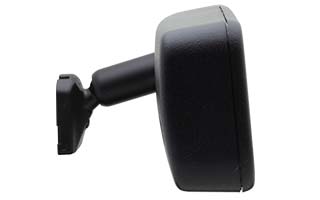 Side angled image of Rostra rearview mirror 250-8832
