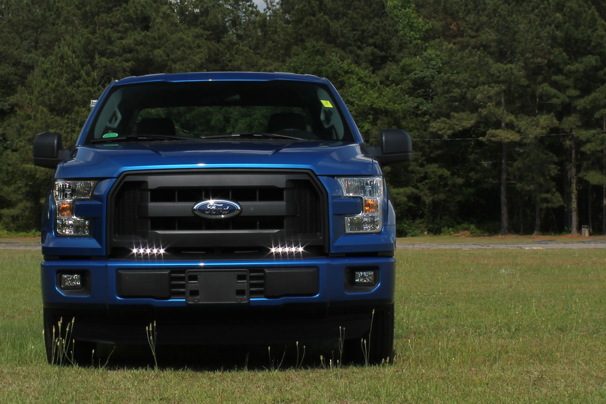 2016 Ford F150 XL with Rostra LED lighting system isntalled