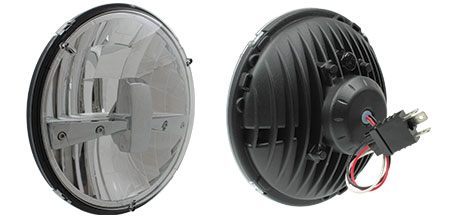 Rostra 260-2070 Jeep Wrangler 7-inch LED Headlamp