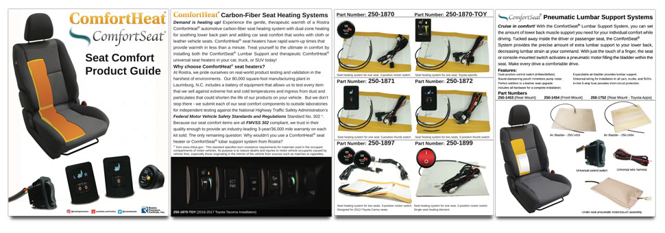 New Automotive Seat Heating System Available from Rostra