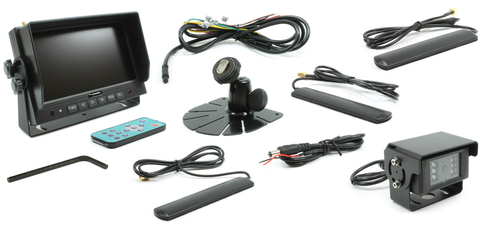 Complete 250-8215-IR wireless monitor and camera system from Rostra Complete 250-8215-IR wireless monitor and camera system from Rostra