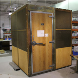 Faraday cage located at Rostra's manufacturing plant